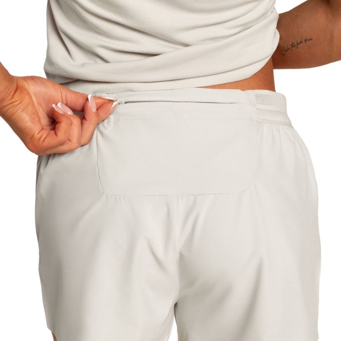 Damskie spodenki do biegania Pulse X Gray- GymBeam M