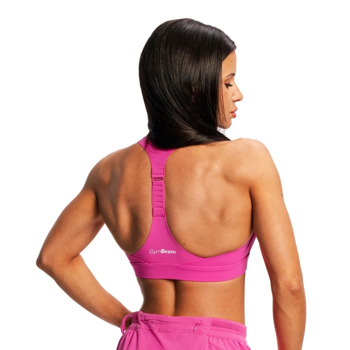 Damski biustonosz sportowy do biegania Pulse X Purple - GymBeam M