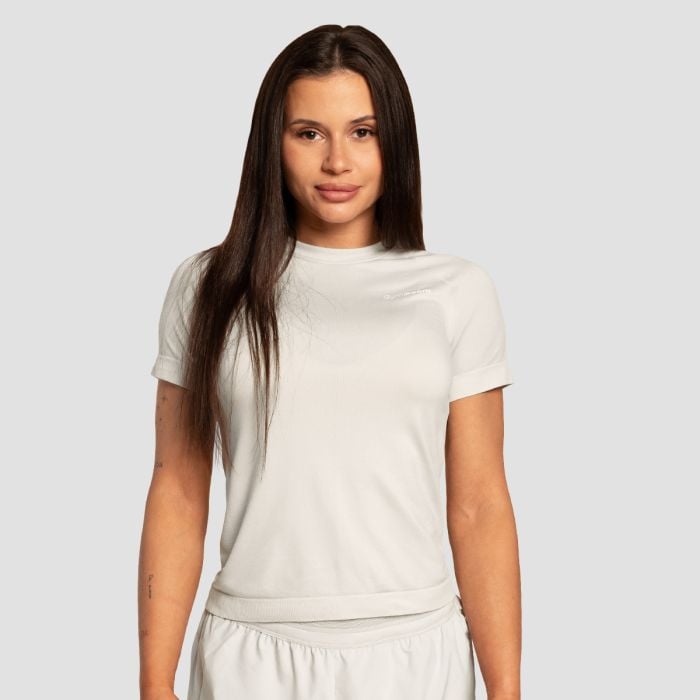 Damska koszulka do biegania Pulse X Gray - GymBeam M