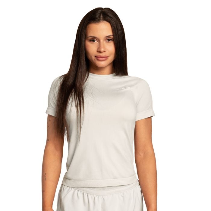 Damska koszulka do biegania Pulse X Gray - GymBeam M