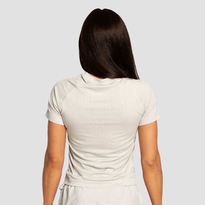 Damska koszulka do biegania Pulse X Gray - GymBeam M