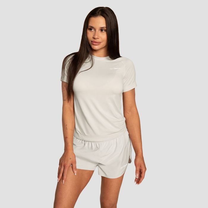 Damska koszulka do biegania Pulse X Gray - GymBeam M