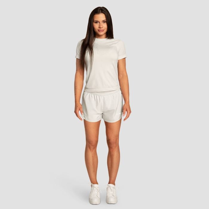 Damska koszulka do biegania Pulse X Gray - GymBeam M