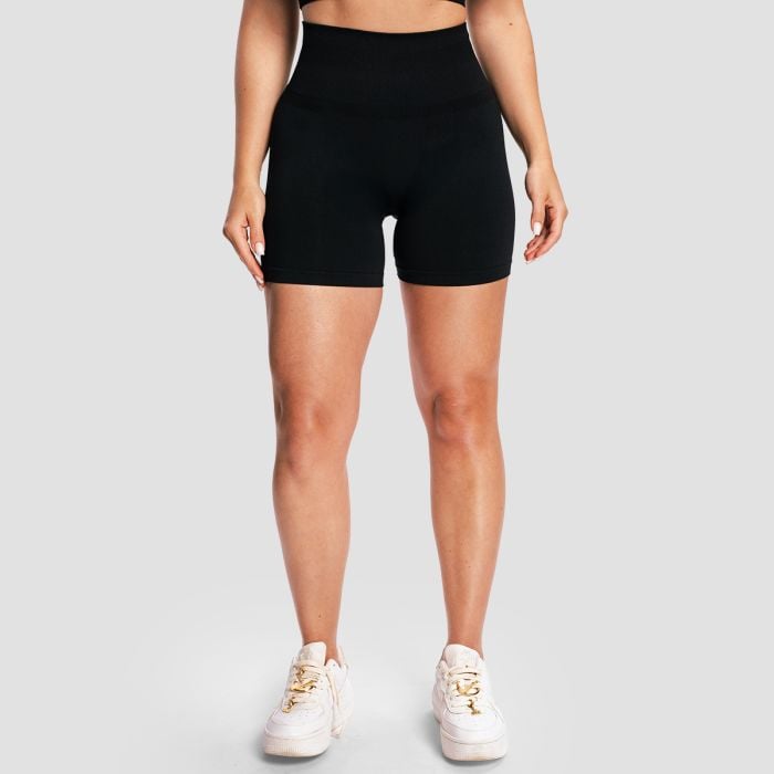 Damskie szorty Sculpt Seamless Black - GymBeam M