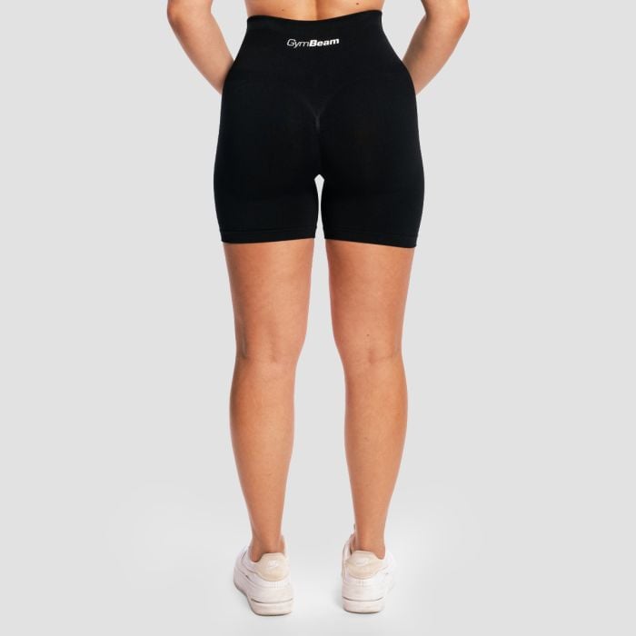Damskie szorty Sculpt Seamless Black - GymBeam M