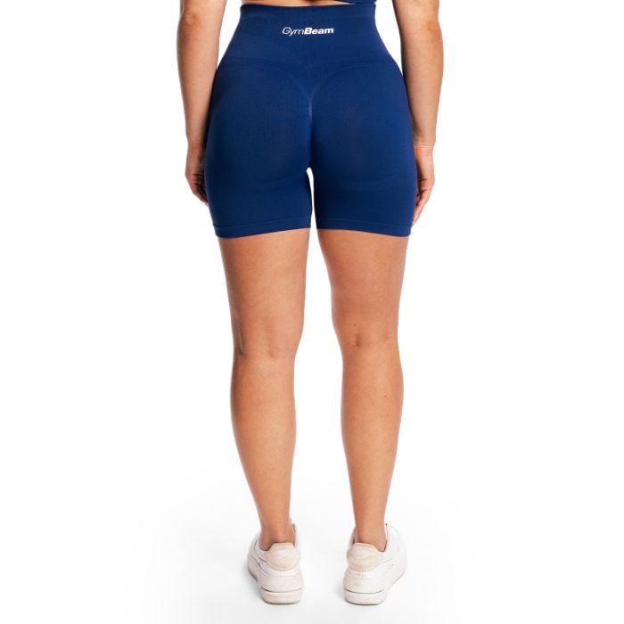 Damskie szorty Sculpt Seamless Navy - GymBeam S
