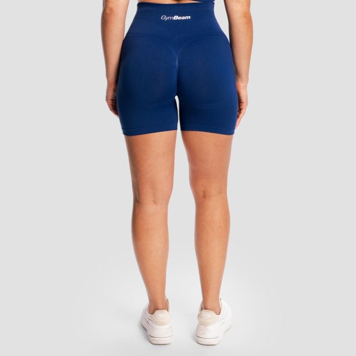 Damskie szorty Sculpt Seamless Navy - GymBeam S