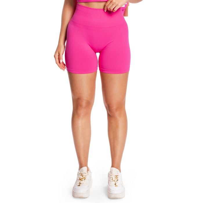 Damskie szorty Sculpt Seamless Rose - GymBeam S