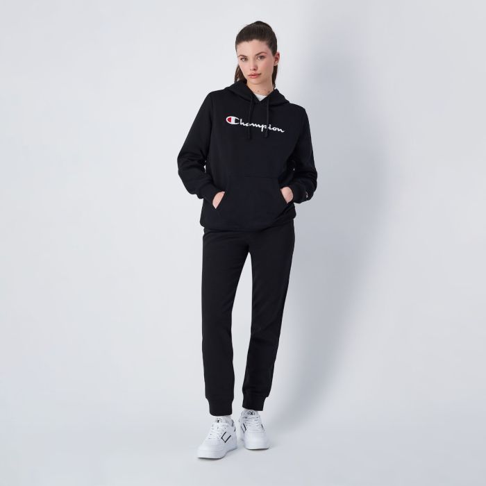 Damskie spodnie dresowe Slim Fit Black - Champion L