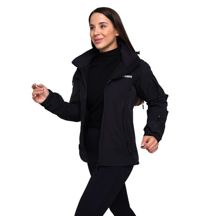 Damska kurtka Softshell Black - GymBeam S