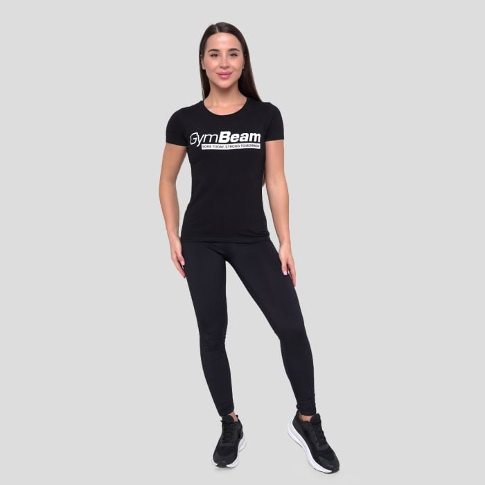 Koszulka damska Strong Tomorrow Black - GymBeam XXL