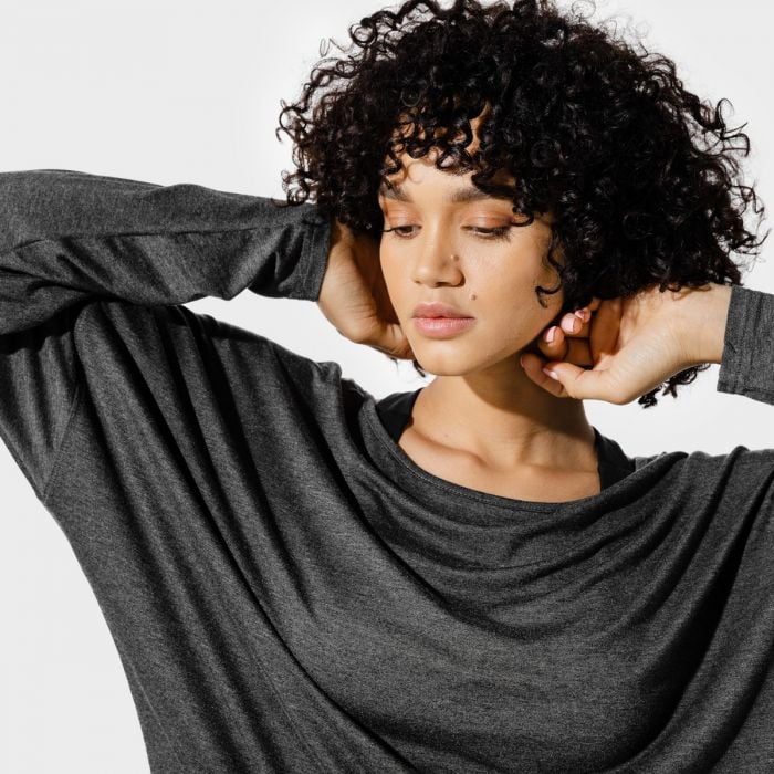 Damska koszulka Batwing Black Marl – SQUATWOLF XS