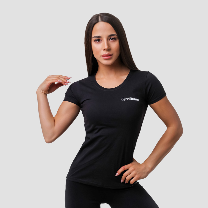 Damski T-Shirt Basic 3Pack Black - GymBeam XXL - 3pack