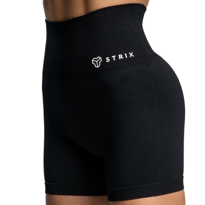 Damskie szorty Seamless Black - STRIX S