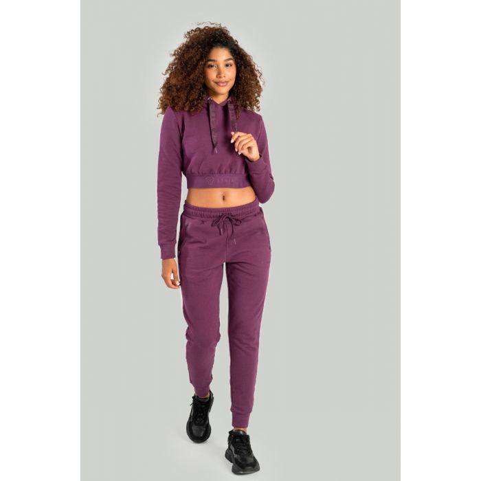 Damskie Joggery Essential Plum - STRIX S