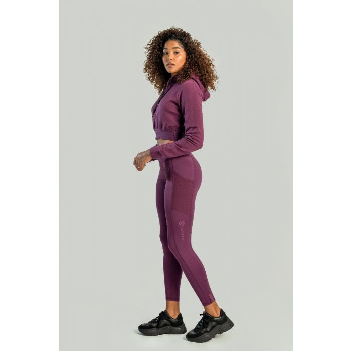 Legginsy damskie Essential Plum - STRIX XL