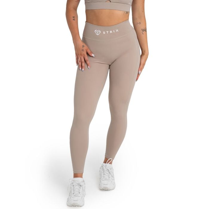 Legginsy damskie Taupe - STRIX XS