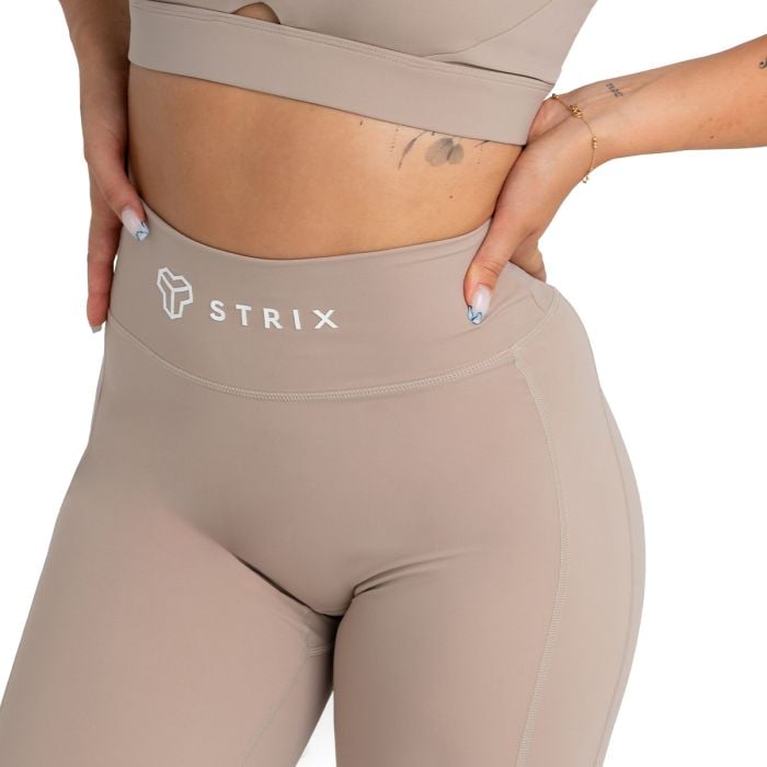 Legginsy damskie Taupe - STRIX XS