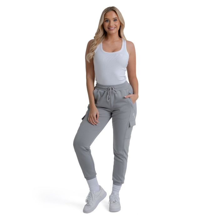 Damski Tank Top Ribbed White - STRIX M