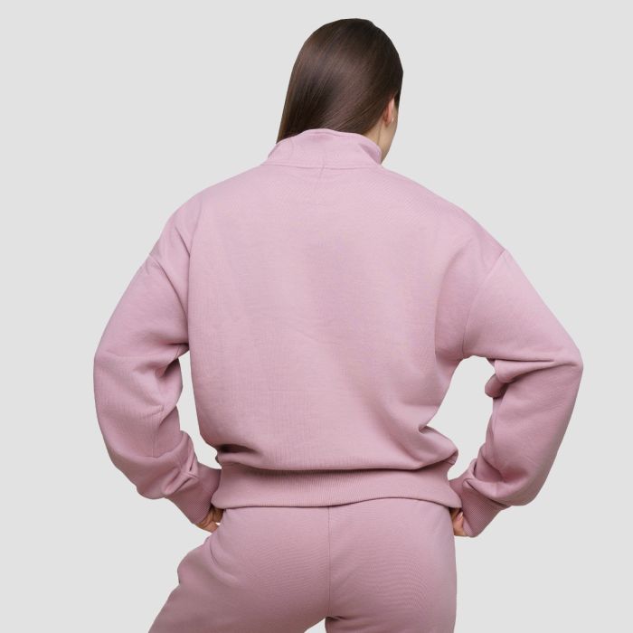 Damska bluza Agile ½ Zip Woodrose - GymBeam XL