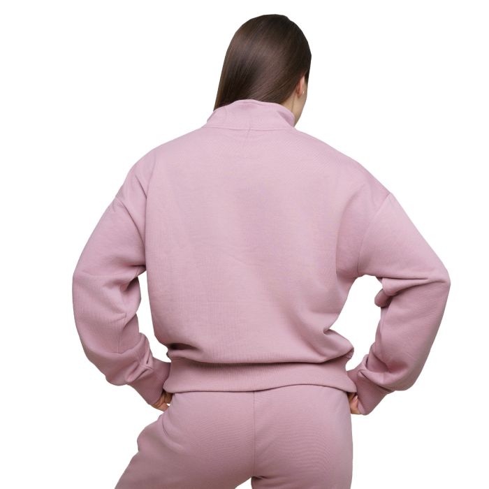 Damska bluza Agile ½ Zip Woodrose - GymBeam XL