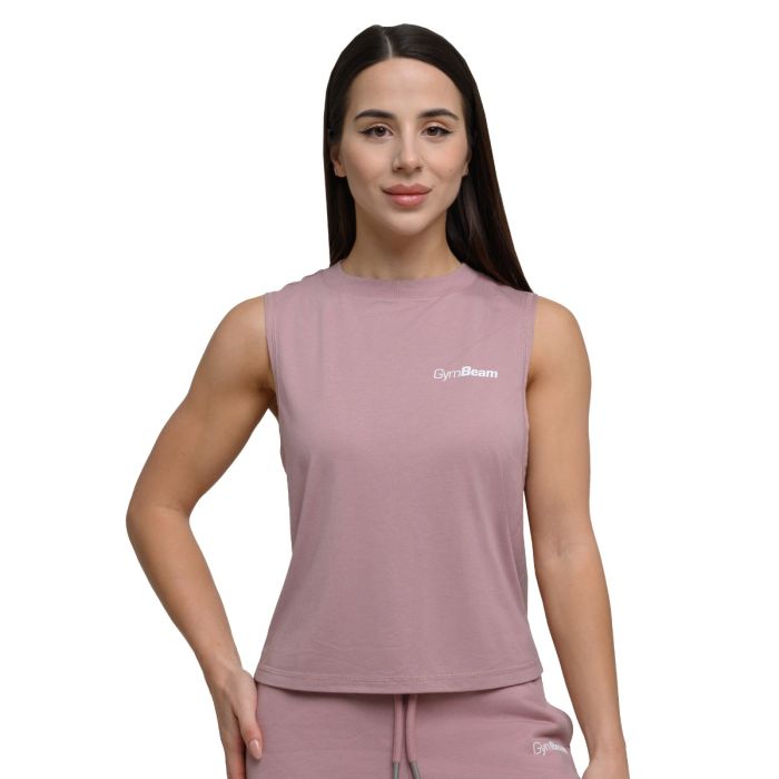 Damski Tank Top Agile Woodrose - GymBeam M
