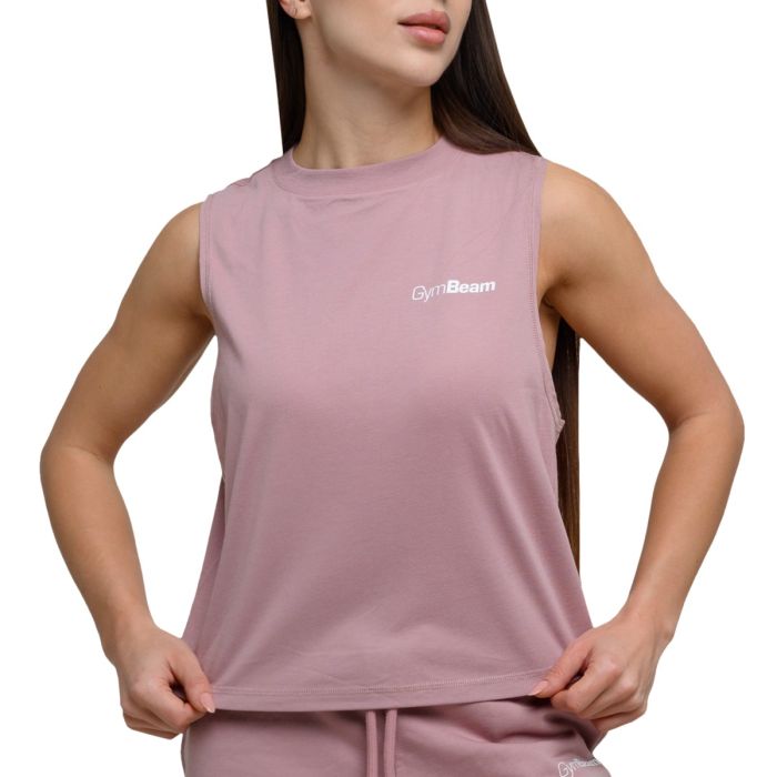 Damski Tank Top Agile Woodrose - GymBeam M