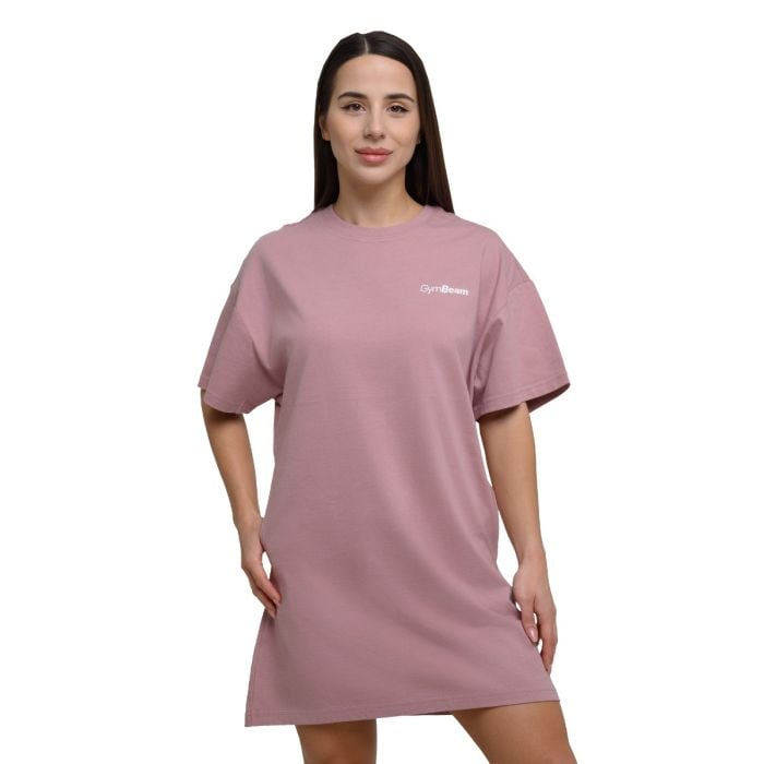 Damska sukienka T-Shirt Agile Woodrose - GymBeam S