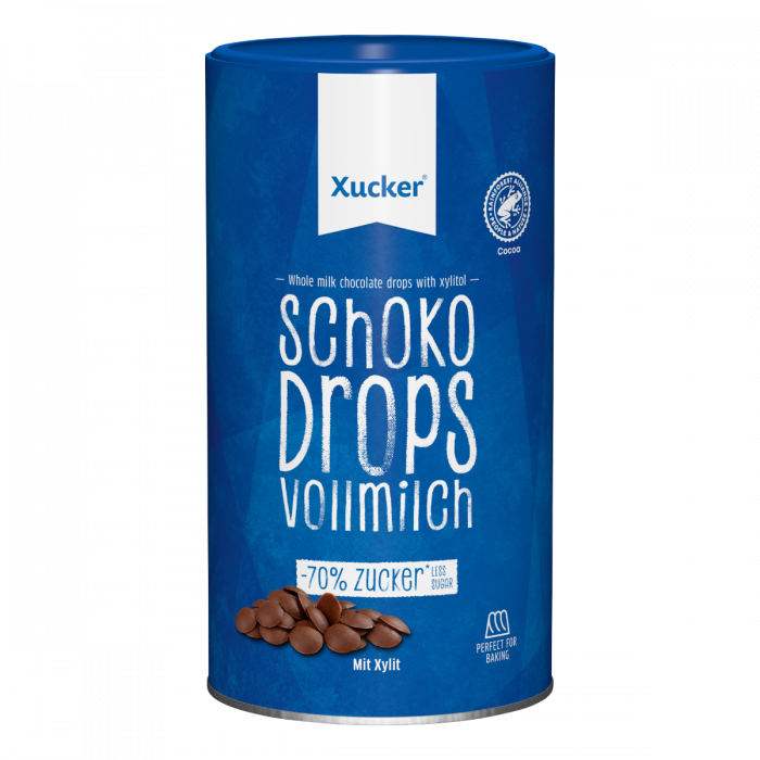 Whole milk chocolate drops - Xucker