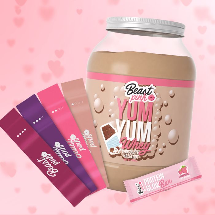 Białko Yum Yum Whey - BeastPink 1000 g - lody waniliowe