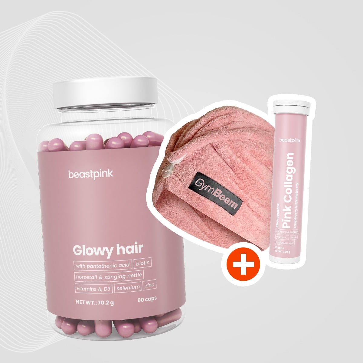 Glowy Hair - BeastPink + PREZENTY