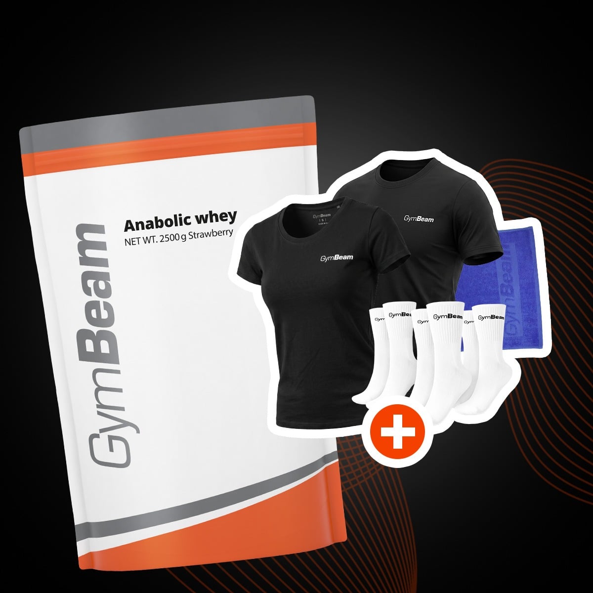 Anabolic Whey - GymBeam + PREZENT