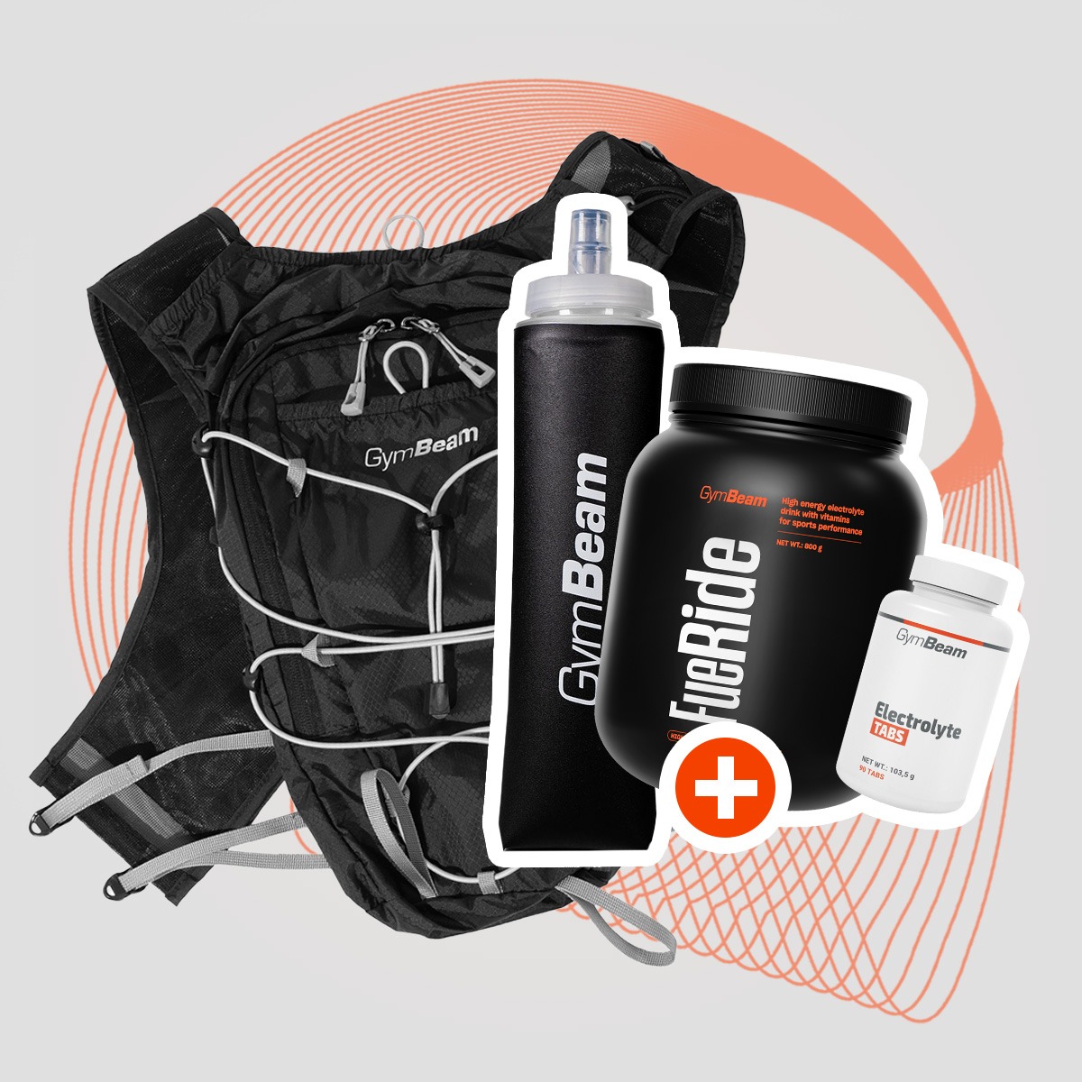 Plecak do biegania Hydropack ProPace - GymBeam + PREZENTY 