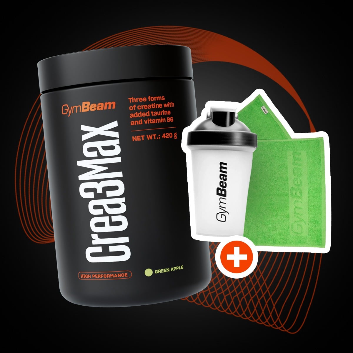Crea3Max - GymBeam + PREZENTY