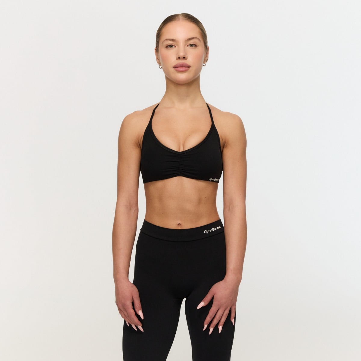 Biustonosz sportowy Fierce Black - GymBeam