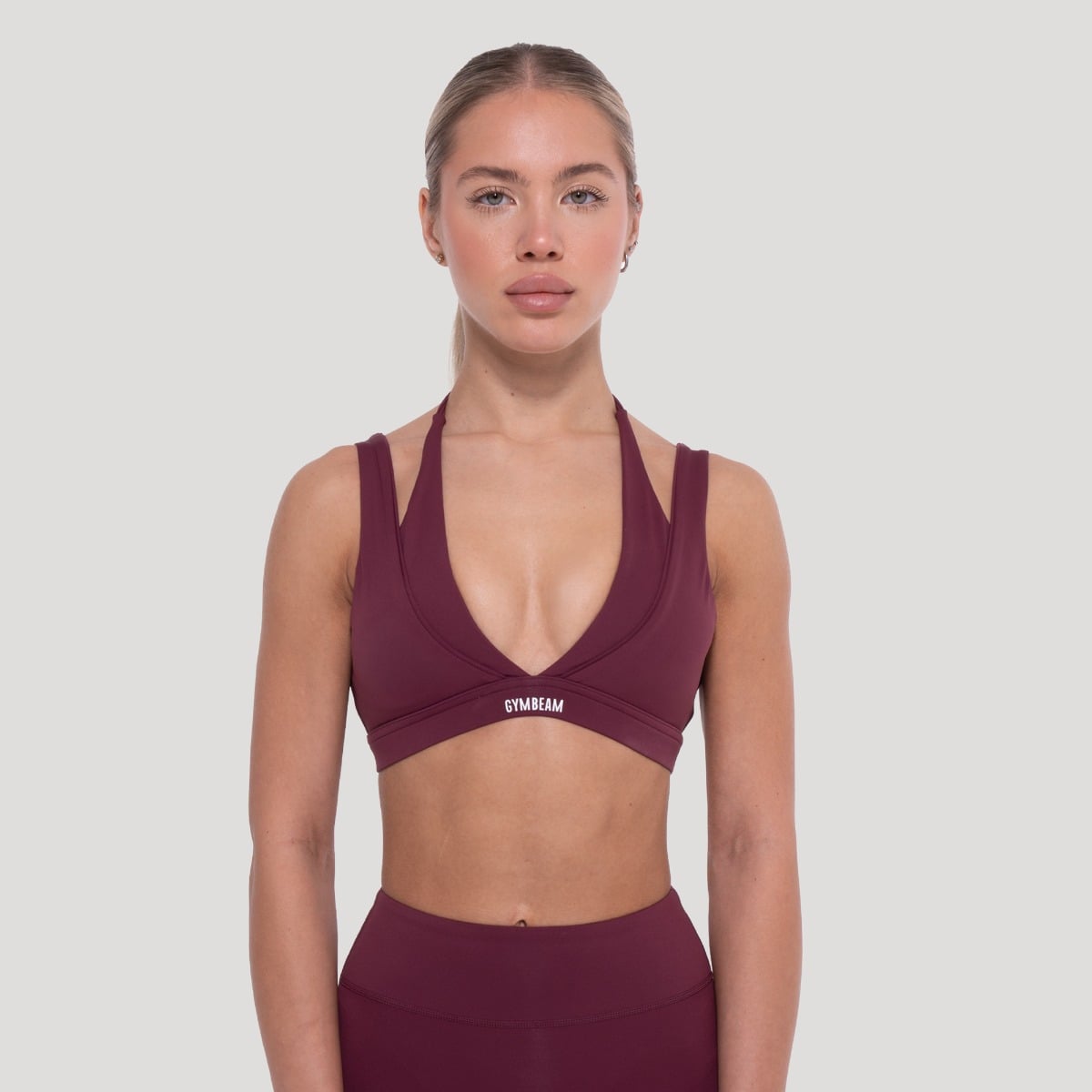 Biustonosz sportowy Flow Wine - GymBeam