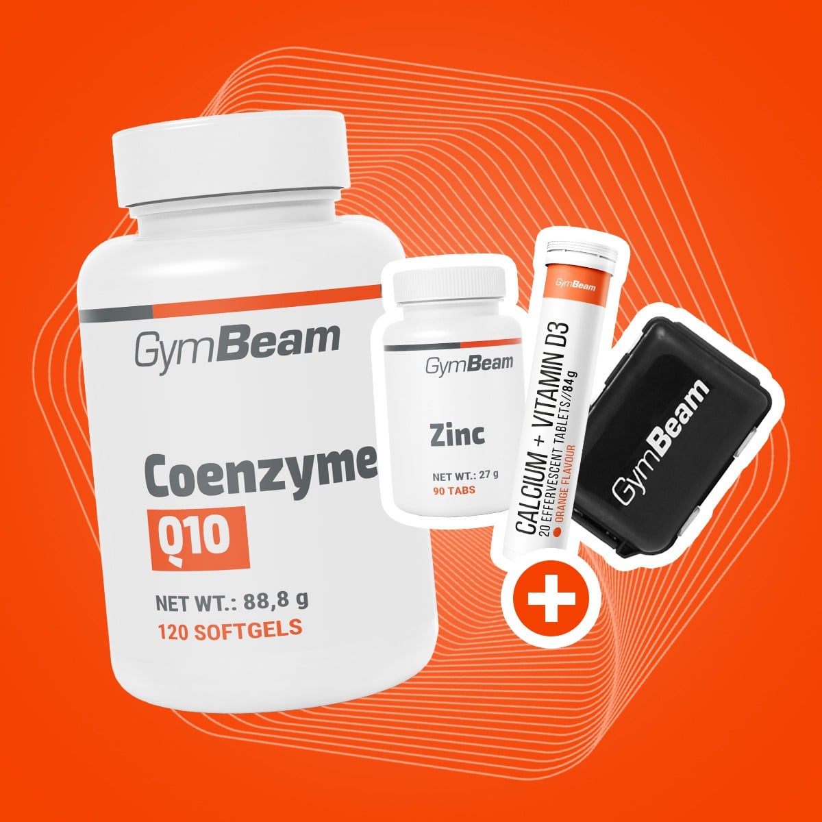 Coenzym Q10 - GymBeam + PREZENTY