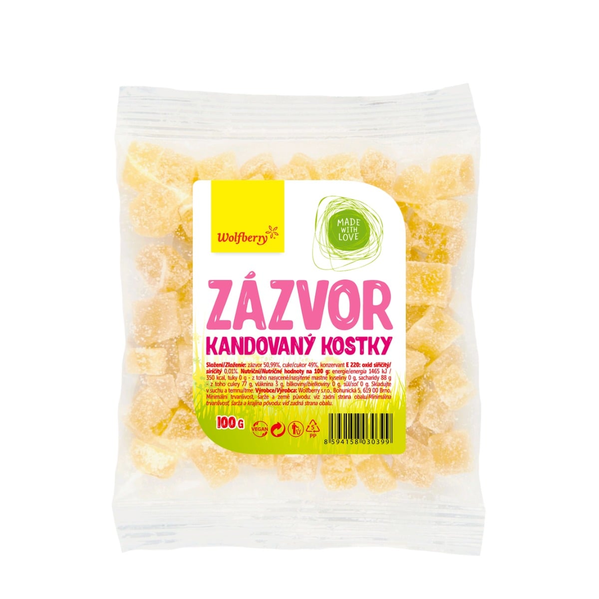 Imbir kandyzowany - Wolfberry