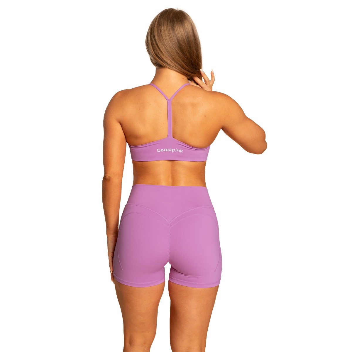 BeastPink Grace Sports Bra Purple - Rozmiar: XS | Kolor: Fioletowy | Waga: 0,102 g | Opakowanie: 130 · záber 9