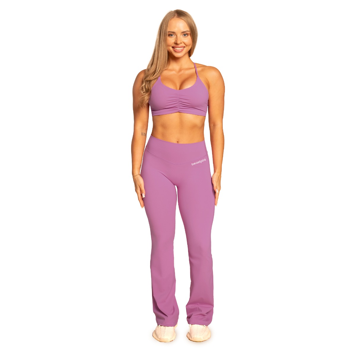 BeastPink Grace Sports Bra Purple - Rozmiar: XS | Kolor: Fioletowy | Waga: 0,102 g | Opakowanie: 130 · záber 10