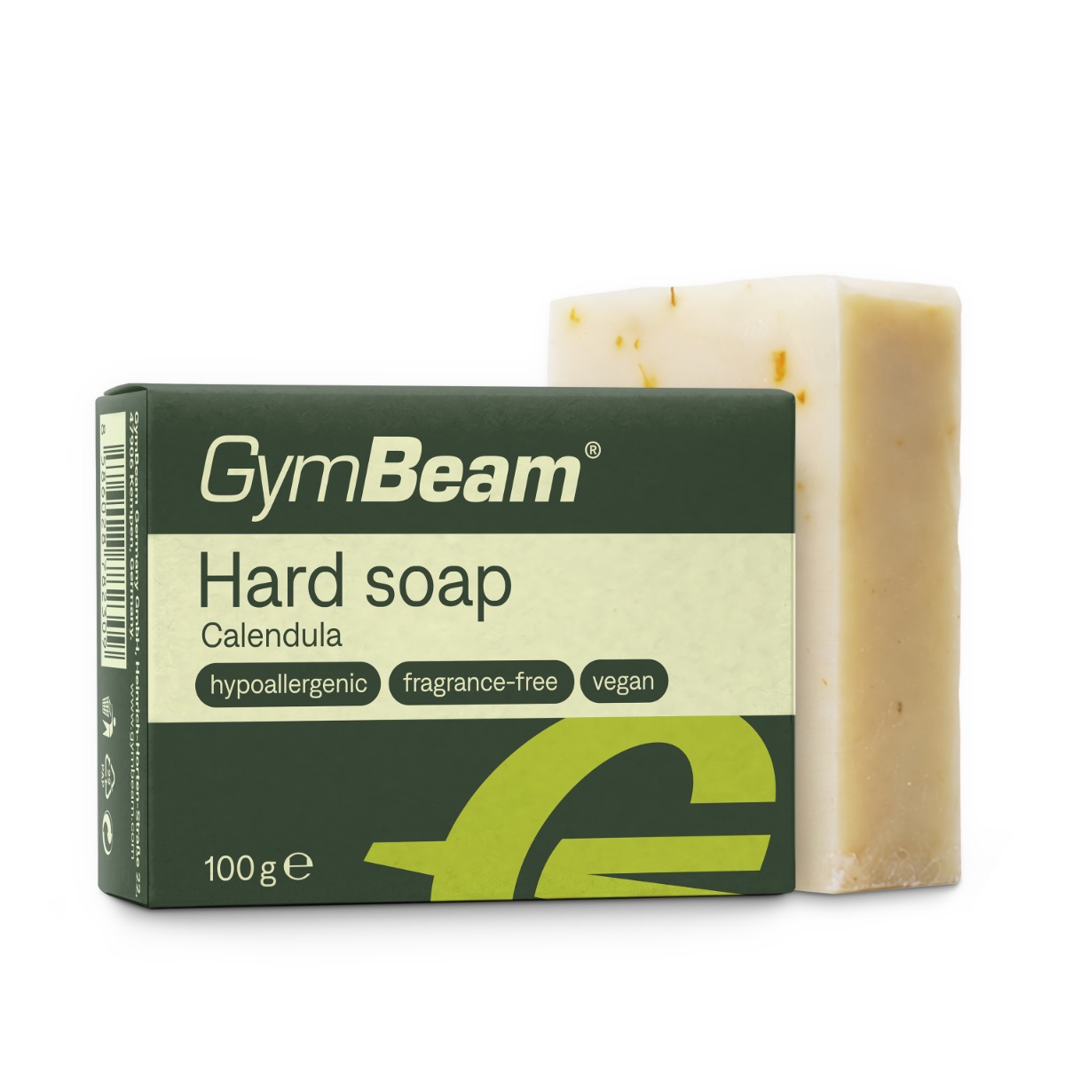 GymBeam Naturalne hipoalergiczne mydło Calendula 100 g
