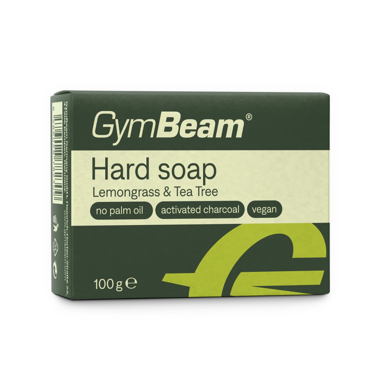 Hard Soap Lemongrass & Tea tree oil 100 g - GymBeam