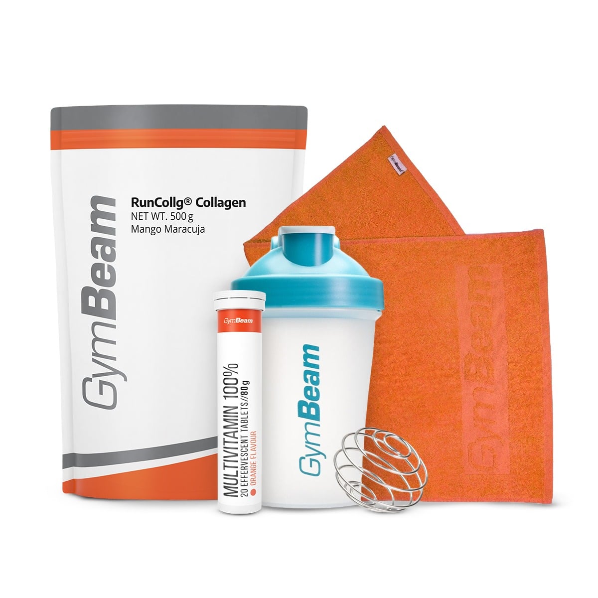 Hydrolizowany Kolagen RunCollg® z witaminą C - GymBeam + PREZENTY 