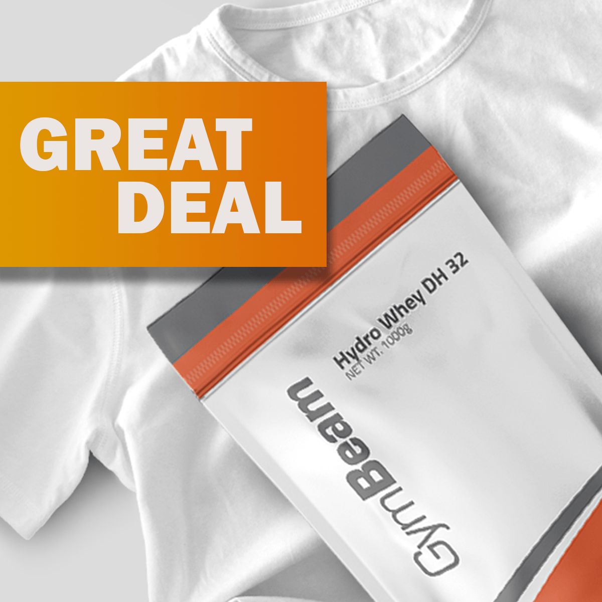 GymBeam Hydrolizat białka serwatkowego DH 32 - Smak: Czekolada | Waga: 1 g | Opakowanie: 1000 g · záber 9