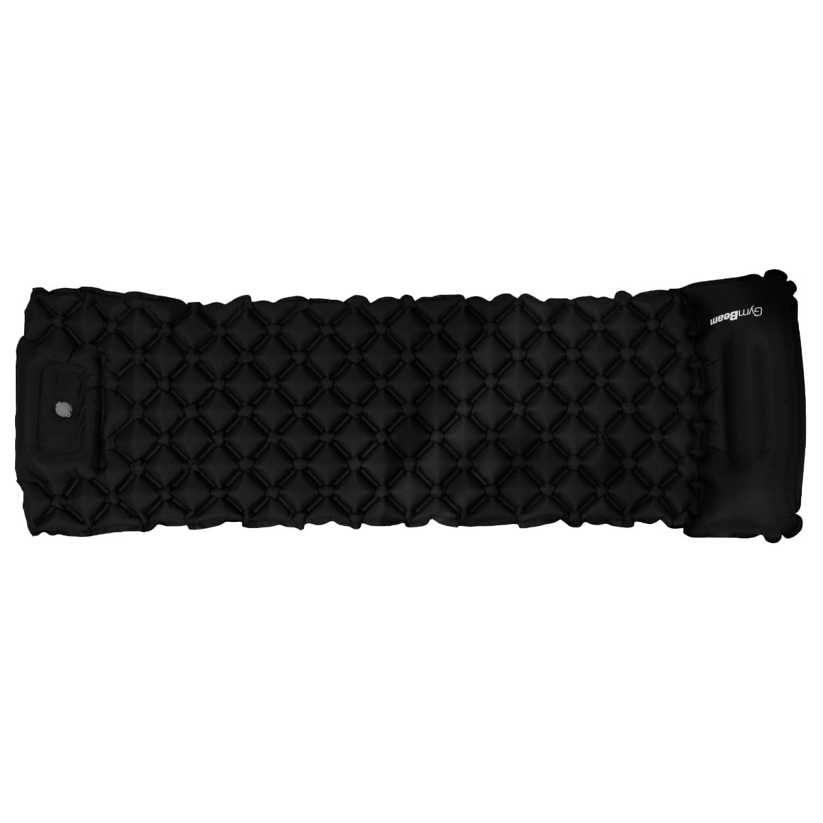 Nadmuchiwany materac do spania Black - GymBeam