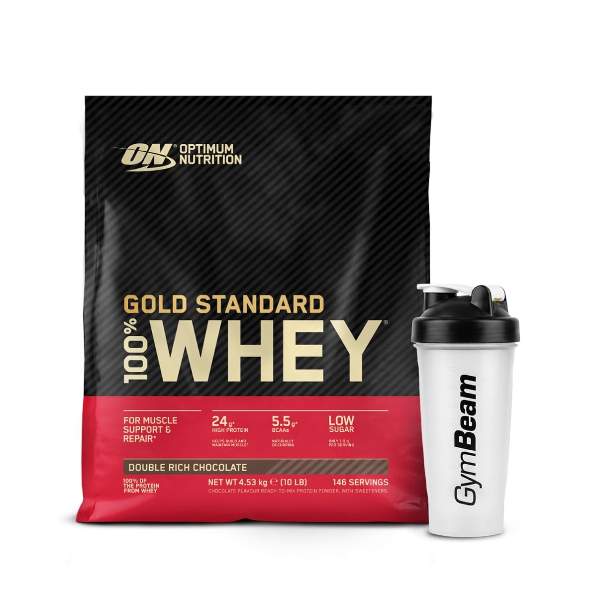 100% Whey Gold Standard - Optimum Nutrition + PREZENT