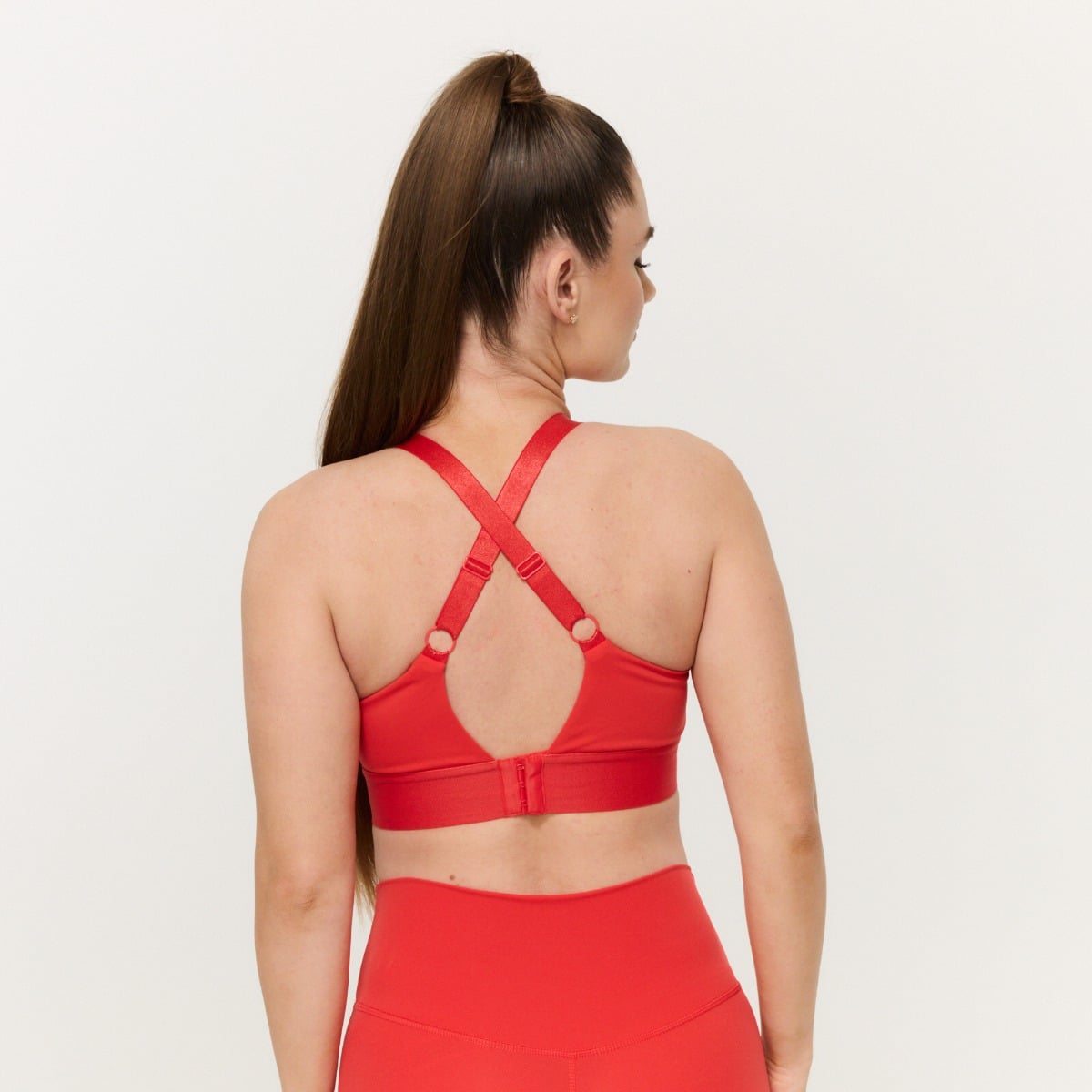 Stanik sportowy Limitless Hot Red - GymBeam
