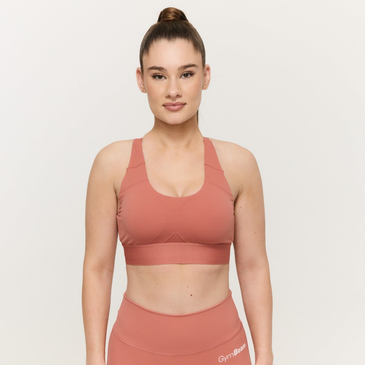 Stanik sportowy Limitless Cinnamon - GymBeam