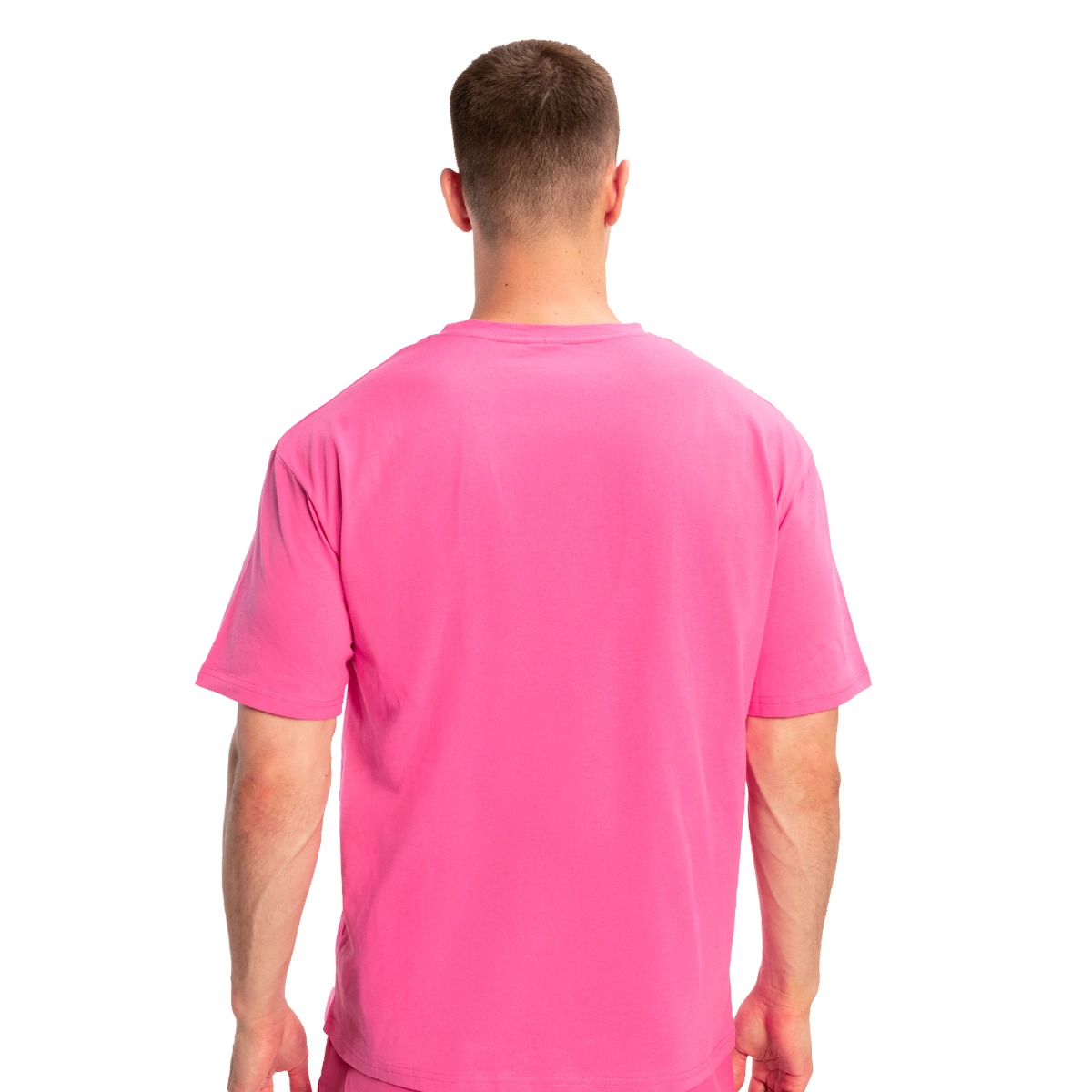 GymBeam Limitless Oversized T-Shirt Dragonfruit - Rozmiar: L | Kolor: Różowy | Waga: 0,2385 g | Opakowanie: 85 · záber 11