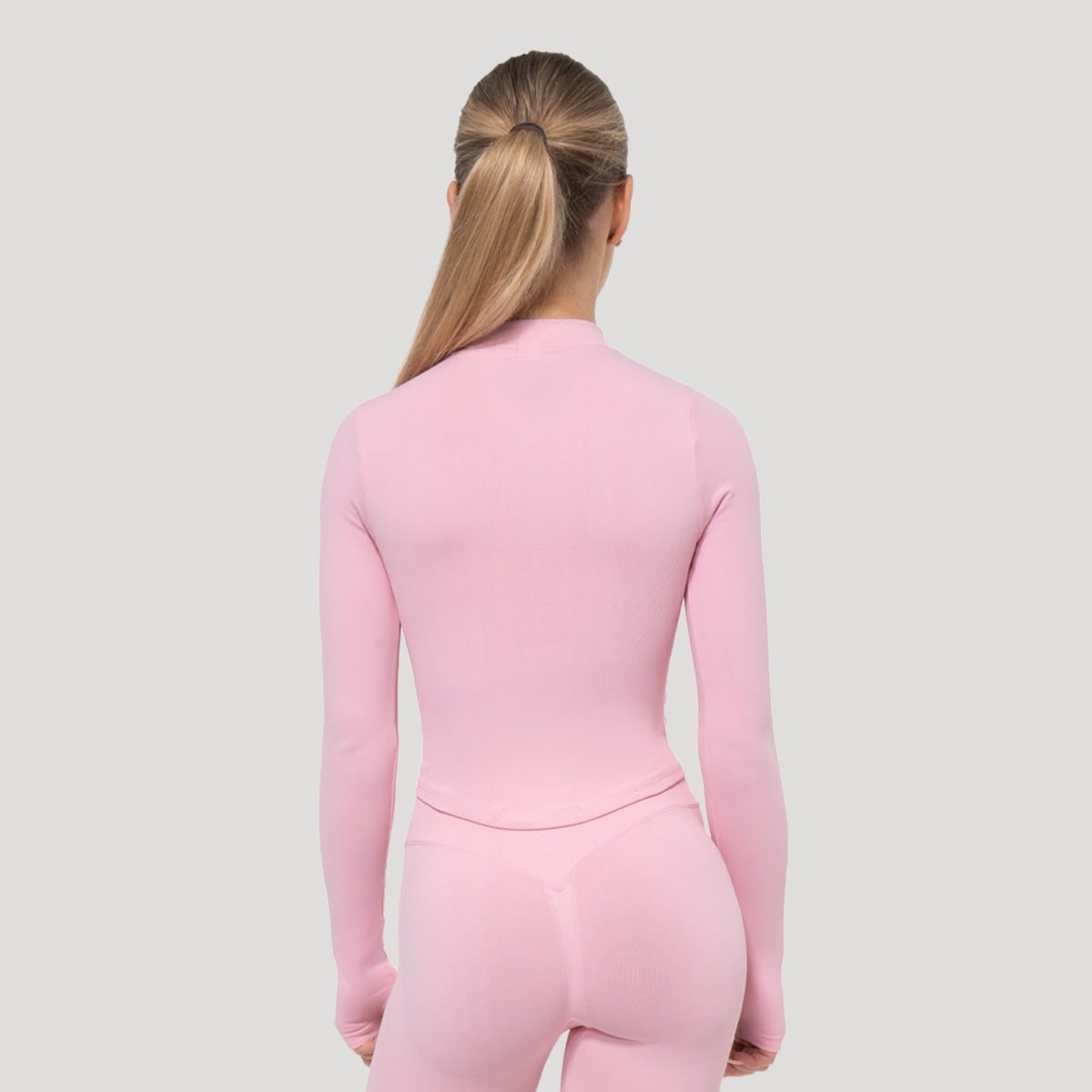 Damska koszulka sportowa Luma Baby Pink - GymBeam